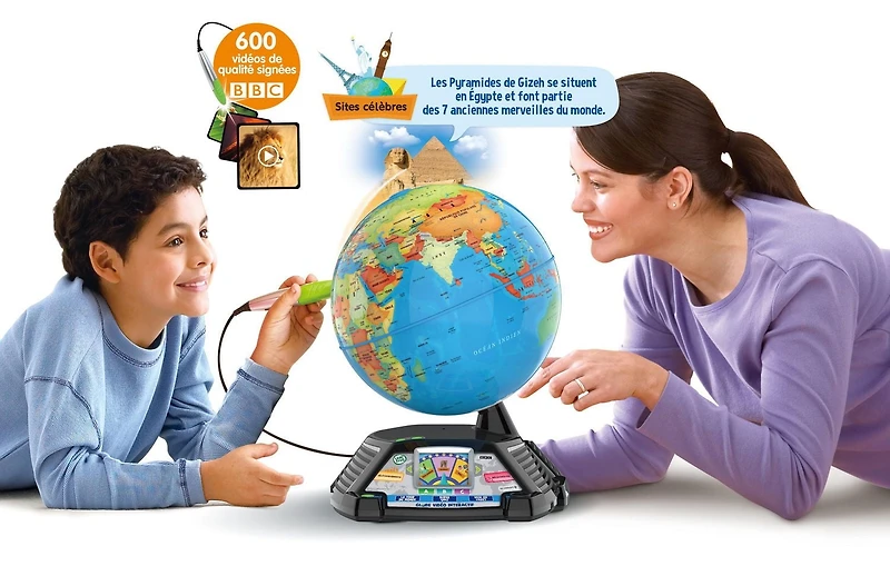 LeapFrog Globe vidéo interactif - Version française, 5+ ans