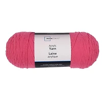 Mainstays Acrylic Yarn, Mainstays Medium Acrylic Pink Yarn, 7 Oz 397 Yards