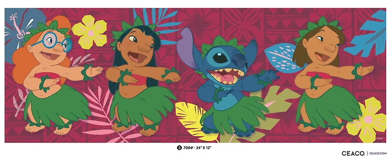 Puzzle à emboîter 3 en 1 Ceaco Lilo et Stitch pour adultes de 14 à 99 ans