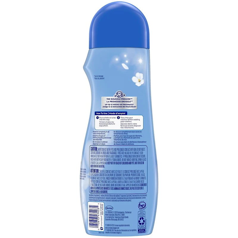 Snuggle Crystals Blue Sparkle Cuddle-Up Fresh 595g Scent Booster, 1 bottle, 595g