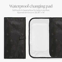 Hannah & Sophia North Backpack 5pc Set, Midnight Black