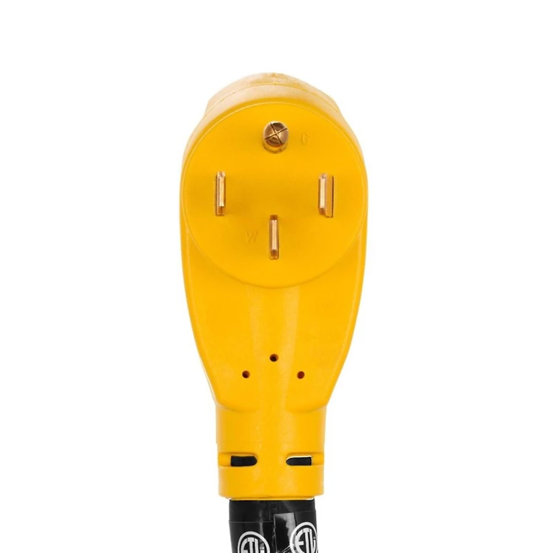 Camco’s Heavy-Duty 50-Amp RV Extension Cord with Power Grip Handles