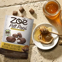 Régals Pill Pops Zoe, Beurre d’arachide avec miel, 100g 100 g (3,5 oz)