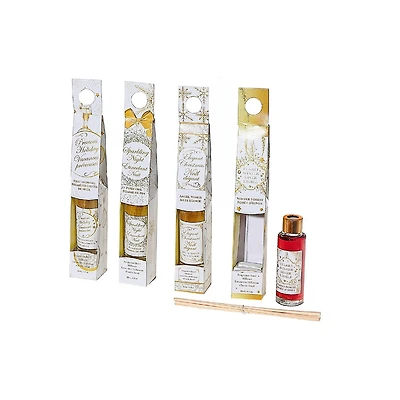 Christmas Gold Christmas 30Ml Diffuseur Anche - Ensemble De 4