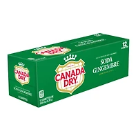 Canada Dry® Ginger Ale 355 mL Cans, 12 Pack, 12 x 355 mL