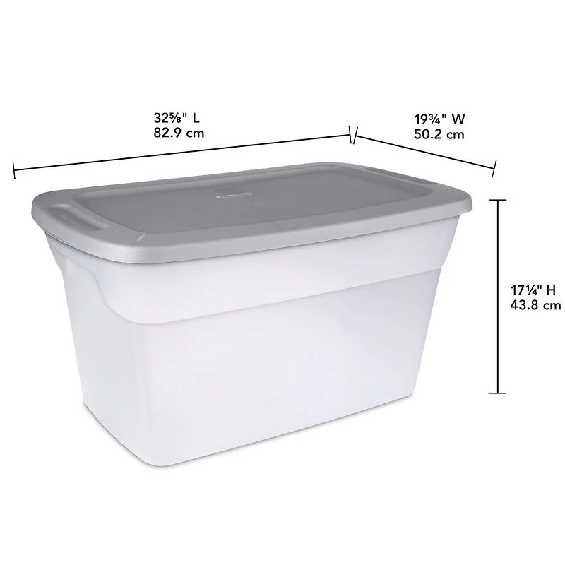 Sterilite 114 L BoÎte Tote - Bleu