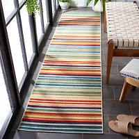 SAFAVIEH Cabana Siomha Striped Outdoor Area Rug