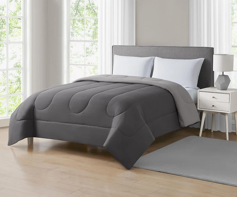 Edredon Uni Reversible de Mainstays, 1 morceau Disponible en 1Place & 2Places/Grand