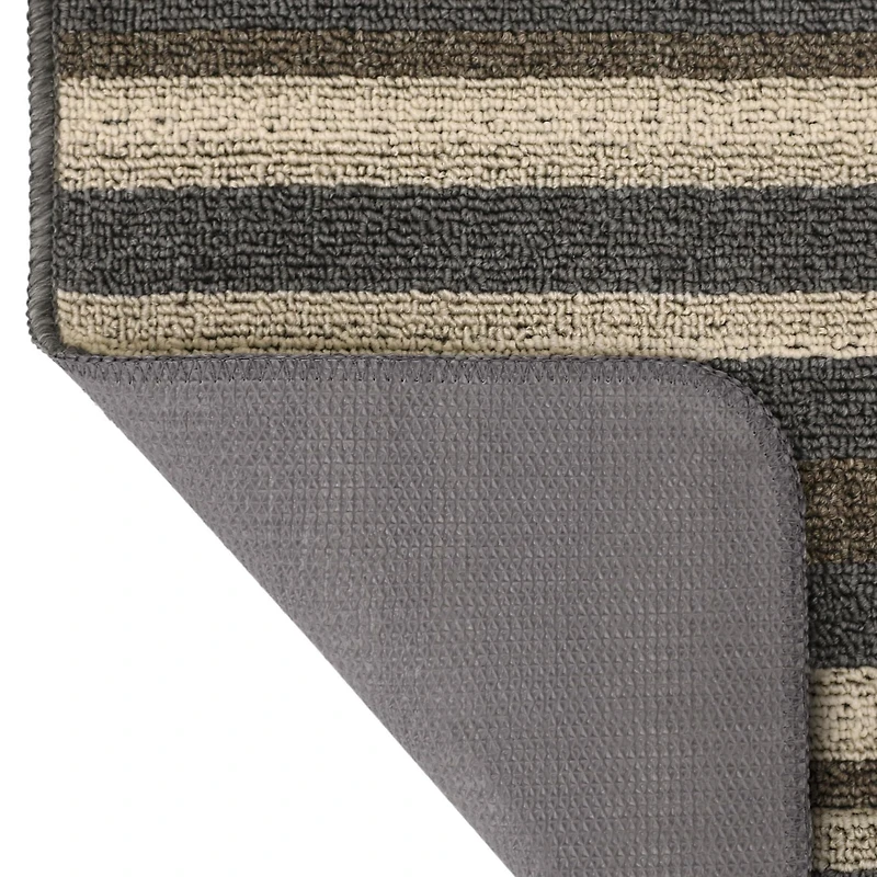 Tapis Cripston Umber de 2 pi x 5 pi Protège les planchers de la saleté, sel et débris