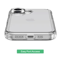 onn Protective Gel Phone Case for iPhone 17 - Clear