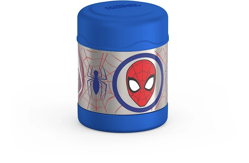 Thermos Kids Stainless Steel Vacuum Insulated FUNtainer Food Jar, 295 ml, Spiderman, Black, F30021SP
