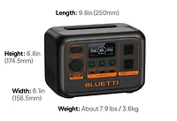 BLUETTI Premium Series AC2P Portable Power Station | 230.4Wh