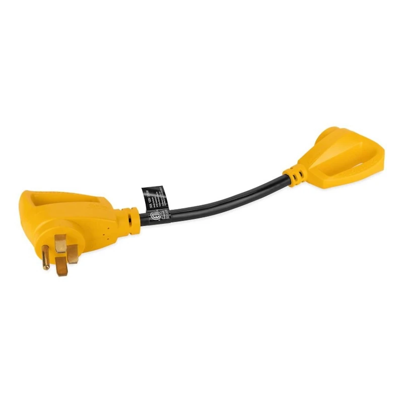 50AM / 30AF Power Grip 18" Dogbone - 90M / 90F 125V / 3750W Camco