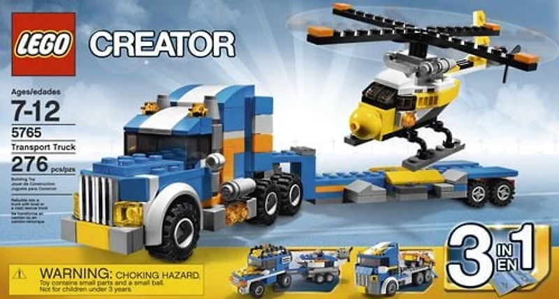 Le transporteur d’hélicoptère de LEGO Creator (5765)