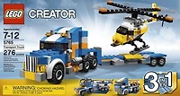 Le transporteur d’hélicoptère de LEGO Creator (5765)