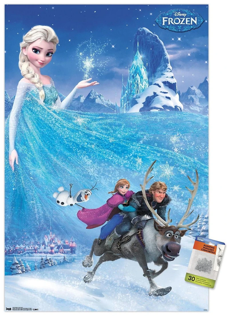Disney Frozen - Adventure One Sheet Wall Poster, 22.375" x 34"
