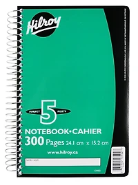 Cahier Hilroy 5 sujets 300 pages Cahier 5 sujets ligné