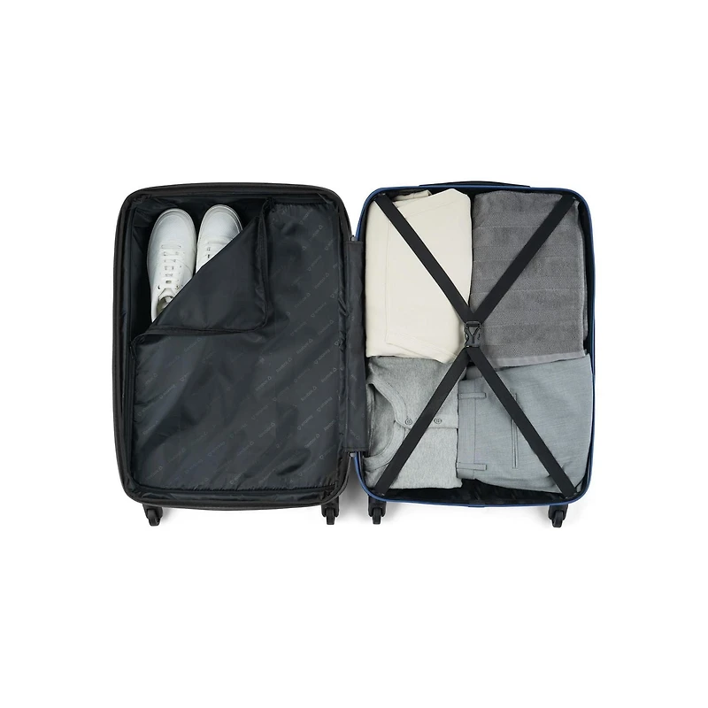 Reebok- Double Dribble Collection - 3 piece hardside set luggage nested