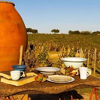 Mesa Ceramics Rondo Assiette à pâtes en grès 29 cm Ensemble de 4