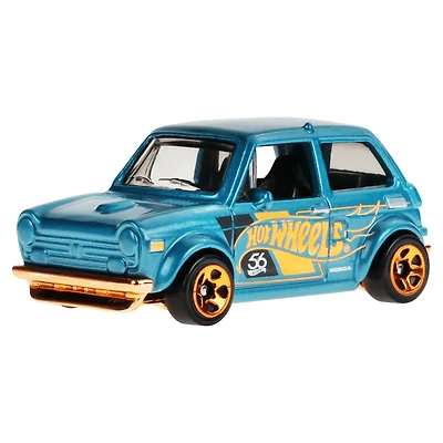 Hot-Wheels-1:64-Scale-Die-Cast-Toy-Car-or-Truck-with-Turquoise--&-Copper-Colored-Deco,-CS-'70-Honda-N600