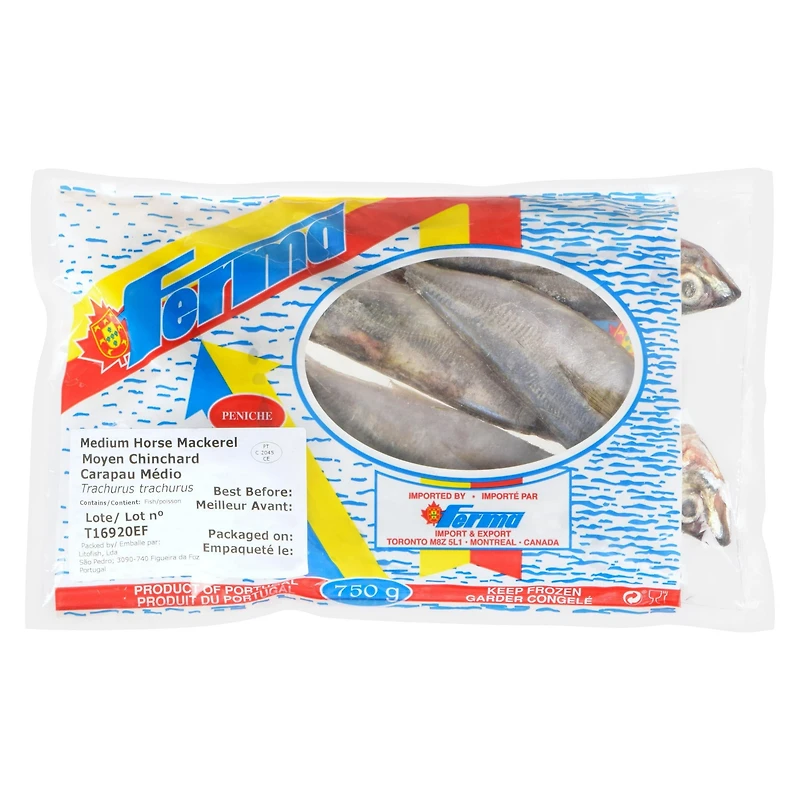 Chinchard congelé Ferma vendre la quantité 750g