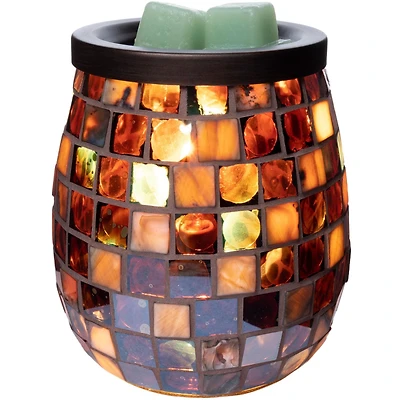 Réchauffeur de cire Verre Mosaïque ScentSationals - Monroe