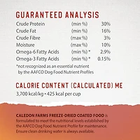 Caledon Farms Freeze-Dried Coated Chicken Recipe Premium Dry Dog Food 3.5kg, Freeze-Dried Coated Kibble Chicken