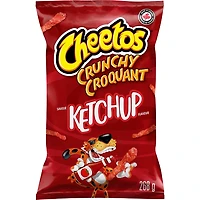 Cheetos Croquant grignotines à saveur de ketchup. 268 g.