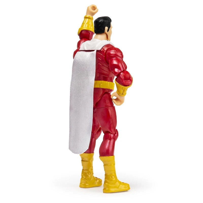 DC Comics, Figurine articulée SHAZAM! de 10 cm avec 3 accessoires mystère, Adventure 2