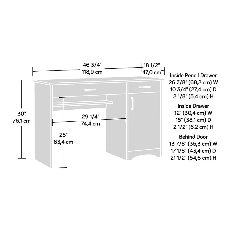Sauder® Beginnings Computer Desk