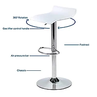 Heavenly Collection Adjustable Stool SET OF 3