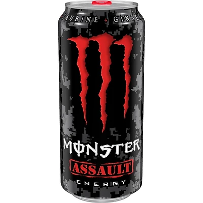 MONSTER ENERGY Assault, canette de 473 mL