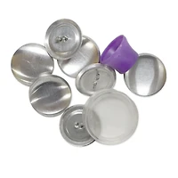 UNIQUE Creativ Ensemble de boutons recouverts – boutons de tissu à fabriquer