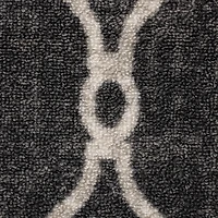 18"x30" Decorative Sharaya Mat, 18"x30" Decorative Sharaya Grey Printed Doormat