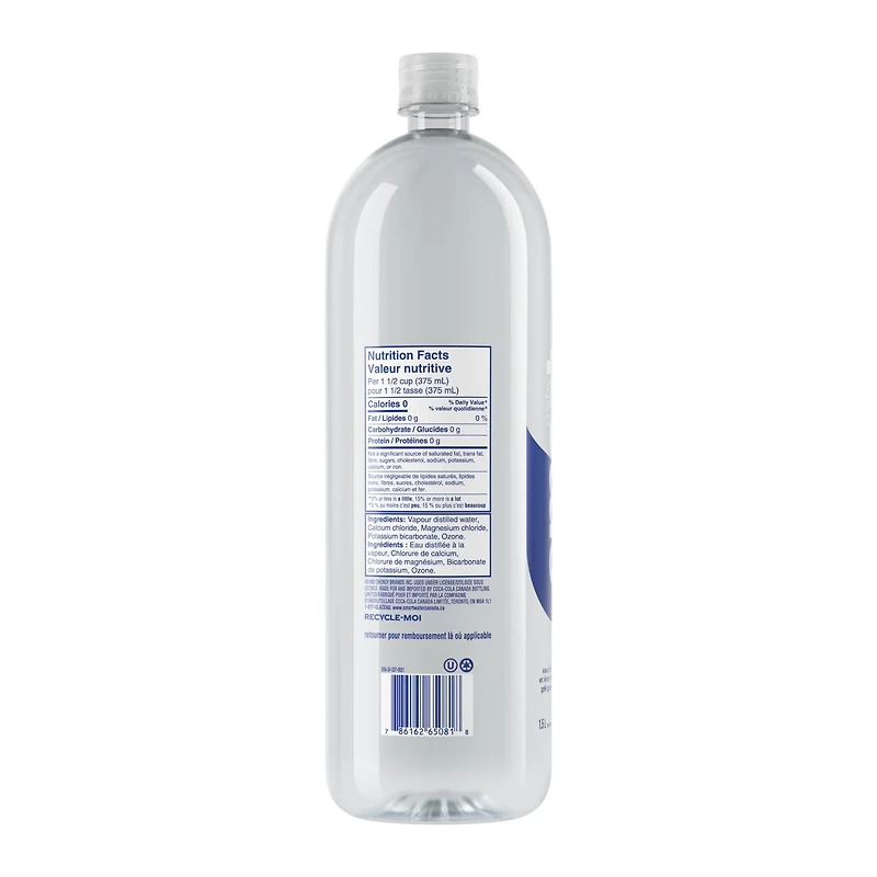 Glaceau Smartwater Bottle, 1.5 Liter, 1.5 L