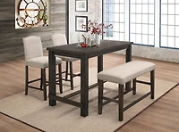 Topline Home Furnishings Espresso Counter-height Table