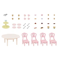 Calico Critters Sweets Party Set, meubles et accessoires pour maison de poupée