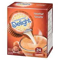 International Delight colorant à café, Noisette, Portion Individuelle, 24 portions