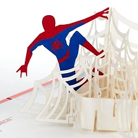 Carte de fête en relief, Signature – Paper Wonder de Hallmark (Spider-Man)