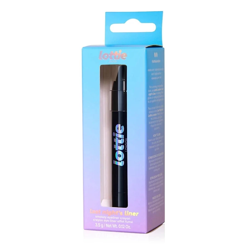 Lottie London - Last Night’s Liner Ultimate Black - Smokey Eyeliner Thick Point Crayon