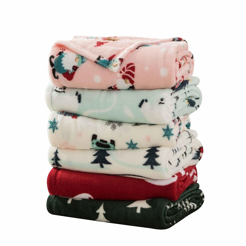 Holiday Time Soft Plush Throw
