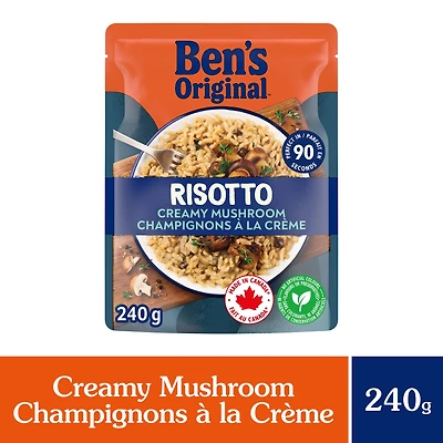 BEN'S ORIGINAL Risotto Roasted Garlic & Herb Flavour, 240g Pouch, Ben's Original Mushroom Risotto