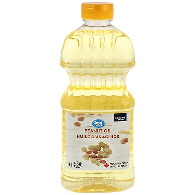 Huile d’arachide Great Value 1 L