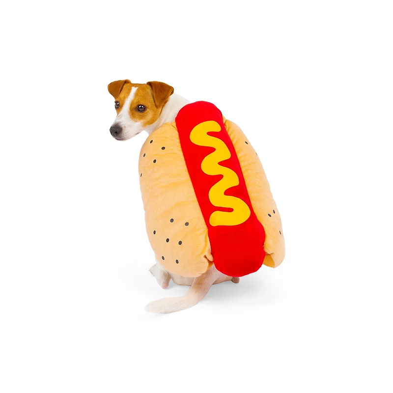One Paw, Halloween costume de chien hot-dog, amusant et confortable, plusieurs tailles Le costume Hotdog pour chien
