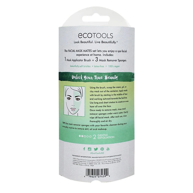 ecoTOOLS Accessoires de masque