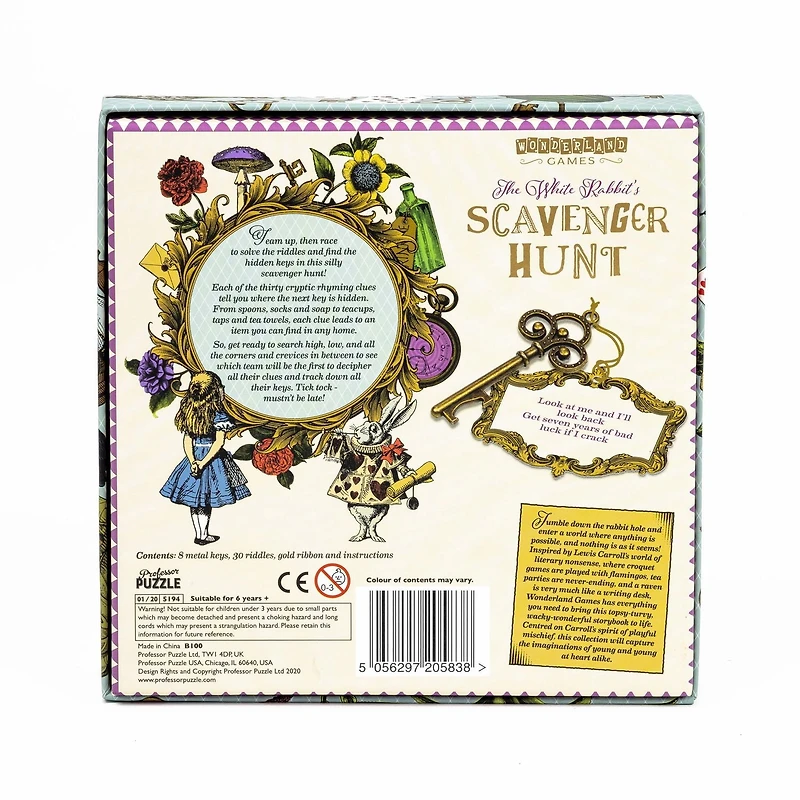 Wonderland Games - The White Rabbit's Scavenger Hunt