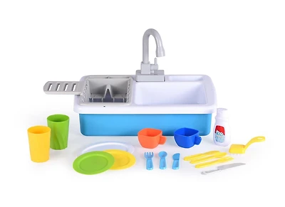 Kid Connection Kitchen Sink Playset Toy, 20 pieces
