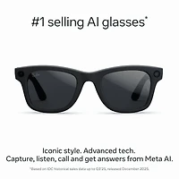 Ray-Ban | Meta Wayfarer (Gen 2) – Noir mat, verres Transitions® gris