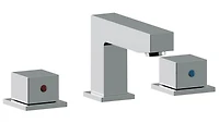 American Imaginations 18.25-in. W CUPC Rectangle Bathroom Undermount Sink Set In White - Chrome Hardware AI-26801