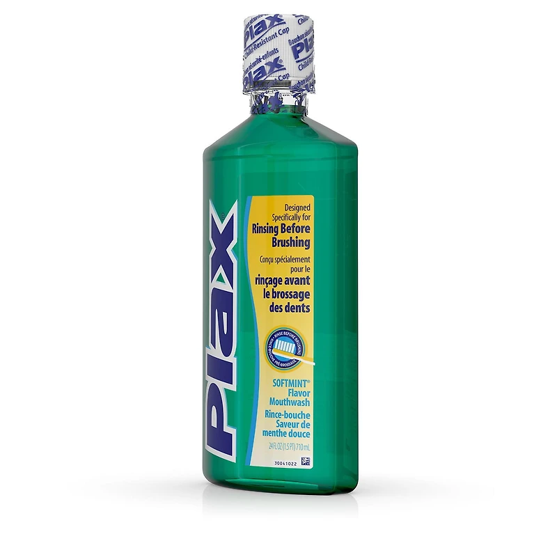 Plax® Advanced Formula Plaque Loosening Soft Mint Rinse Mouthwash